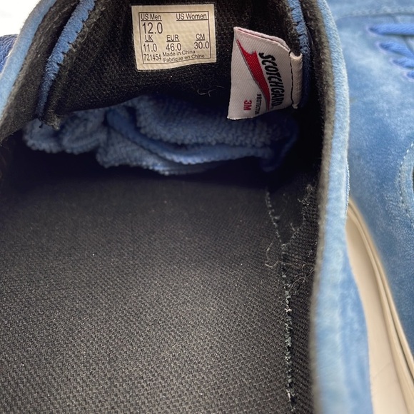 Vans Mens 8 Pro Blues Blue Ashes White Suede Sneakers - Picture 8 of 9